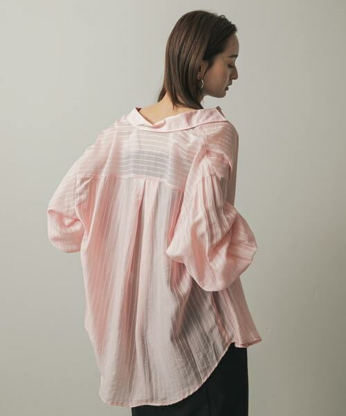 SENSE OF PLACE by URBAN RESEARCH / センスオブプレイス バイ アーバンリサーチ シャツ・ブラウス | タックポケットシアーストライプシャツ | 詳細20