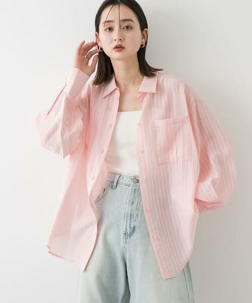 SENSE OF PLACE by URBAN RESEARCH / センスオブプレイス バイ アーバンリサーチ シャツ・ブラウス | タックポケットシアーストライプシャツ | 詳細23