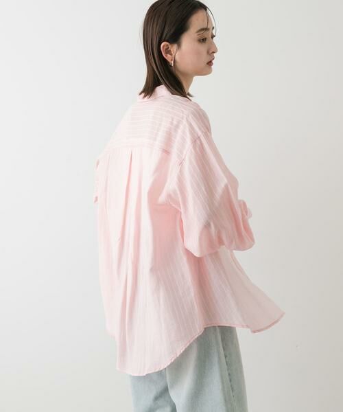 SENSE OF PLACE by URBAN RESEARCH / センスオブプレイス バイ アーバンリサーチ シャツ・ブラウス | タックポケットシアーストライプシャツ | 詳細25