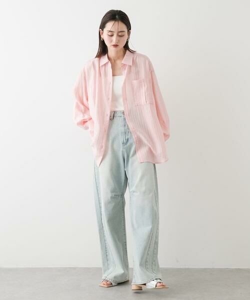 SENSE OF PLACE by URBAN RESEARCH / センスオブプレイス バイ アーバンリサーチ シャツ・ブラウス | タックポケットシアーストライプシャツ | 詳細26