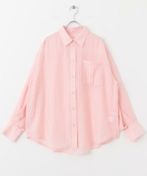 SENSE OF PLACE by URBAN RESEARCH / センスオブプレイス バイ アーバンリサーチ シャツ・ブラウス | タックポケットシアーストライプシャツ | 詳細27