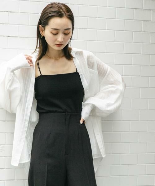 SENSE OF PLACE by URBAN RESEARCH / センスオブプレイス バイ アーバンリサーチ シャツ・ブラウス | タックポケットシアーストライプシャツ | 詳細30