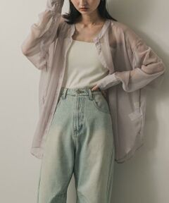 SENSE OF PLACE by URBAN RESEARCH / センスオブプレイス バイ アーバンリサーチ シャツ・ブラウス | バンドカラーシャンブレーシアーシャツ