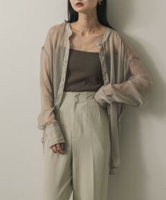 SENSE OF PLACE by URBAN RESEARCH / センスオブプレイス バイ アーバンリサーチ シャツ・ブラウス | バンドカラーシャンブレーシアーシャツ