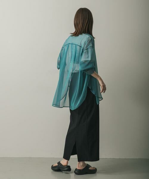 SENSE OF PLACE by URBAN RESEARCH / センスオブプレイス バイ アーバンリサーチ シャツ・ブラウス | バンドカラーシャンブレーシアーシャツ | 詳細5