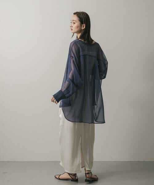 SENSE OF PLACE by URBAN RESEARCH / センスオブプレイス バイ アーバンリサーチ シャツ・ブラウス | バンドカラーシャンブレーシアーシャツ | 詳細12