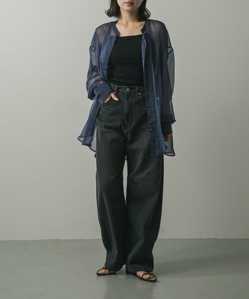 SENSE OF PLACE by URBAN RESEARCH / センスオブプレイス バイ アーバンリサーチ シャツ・ブラウス | バンドカラーシャンブレーシアーシャツ | 詳細13