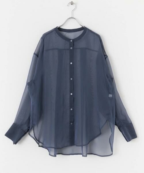 SENSE OF PLACE by URBAN RESEARCH / センスオブプレイス バイ アーバンリサーチ シャツ・ブラウス | バンドカラーシャンブレーシアーシャツ | 詳細14