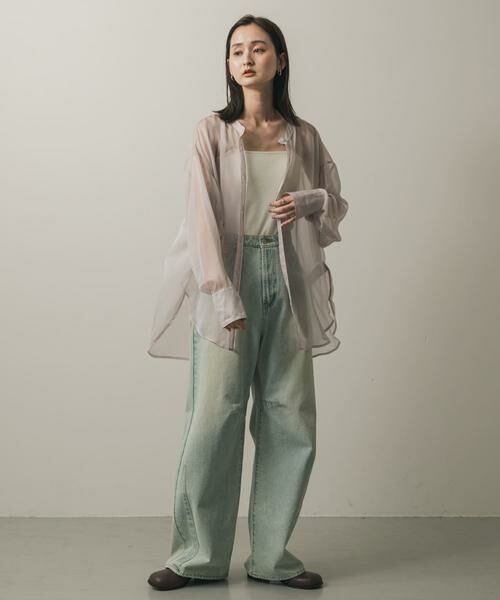 SENSE OF PLACE by URBAN RESEARCH / センスオブプレイス バイ アーバンリサーチ シャツ・ブラウス | バンドカラーシャンブレーシアーシャツ | 詳細22