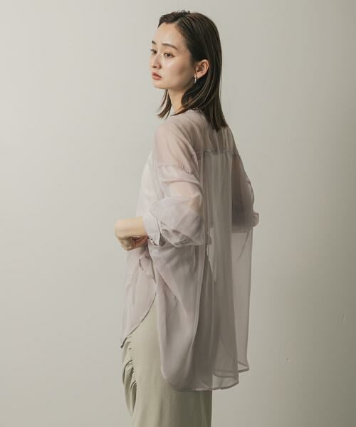 SENSE OF PLACE by URBAN RESEARCH / センスオブプレイス バイ アーバンリサーチ シャツ・ブラウス | バンドカラーシャンブレーシアーシャツ | 詳細25