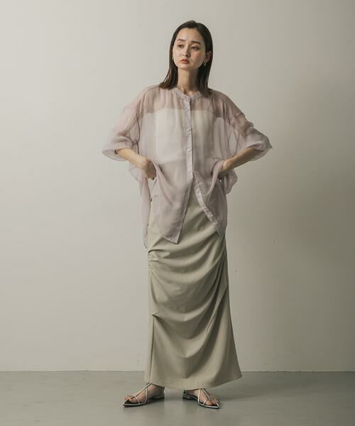 SENSE OF PLACE by URBAN RESEARCH / センスオブプレイス バイ アーバンリサーチ シャツ・ブラウス | バンドカラーシャンブレーシアーシャツ | 詳細26