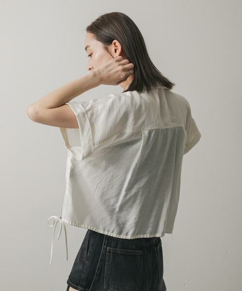 SENSE OF PLACE by URBAN RESEARCH / センスオブプレイス バイ アーバンリサーチ シャツ・ブラウス | クロップドバルーンブラウス | 詳細13