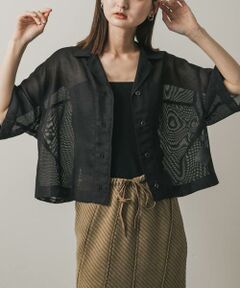 SENSE OF PLACE by URBAN RESEARCH / センスオブプレイス バイ アーバンリサーチ シャツ・ブラウス | リネンライクメッシュシャツ