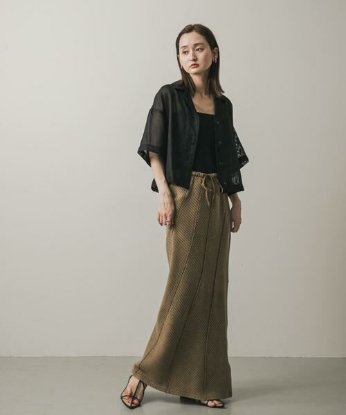 SENSE OF PLACE by URBAN RESEARCH / センスオブプレイス バイ アーバンリサーチ シャツ・ブラウス | リネンライクメッシュシャツ | 詳細20