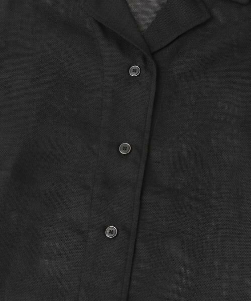 SENSE OF PLACE by URBAN RESEARCH / センスオブプレイス バイ アーバンリサーチ シャツ・ブラウス | リネンライクメッシュシャツ | 詳細24