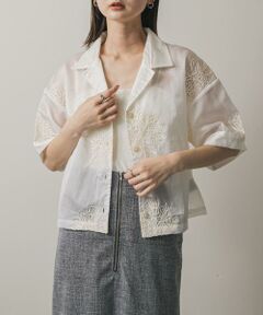 SENSE OF PLACE by URBAN RESEARCH / センスオブプレイス バイ アーバンリサーチ シャツ・ブラウス | インドシシュウクロップドシャツ