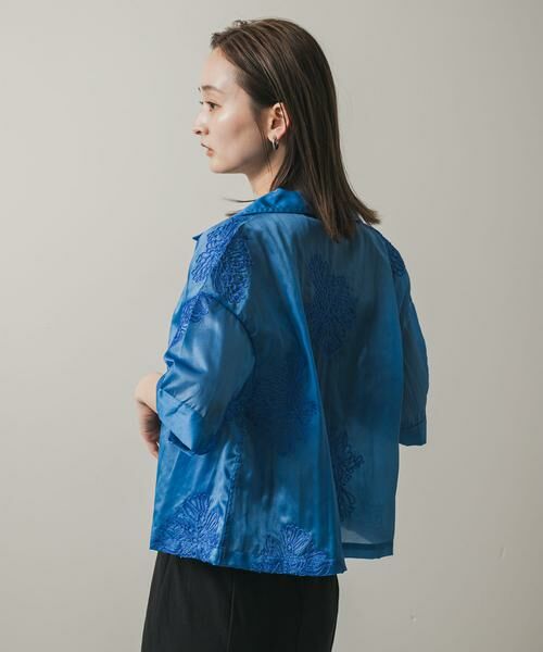 SENSE OF PLACE by URBAN RESEARCH / センスオブプレイス バイ アーバンリサーチ シャツ・ブラウス | インドシシュウクロップドシャツ | 詳細2