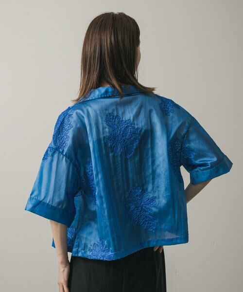 SENSE OF PLACE by URBAN RESEARCH / センスオブプレイス バイ アーバンリサーチ シャツ・ブラウス | インドシシュウクロップドシャツ | 詳細3