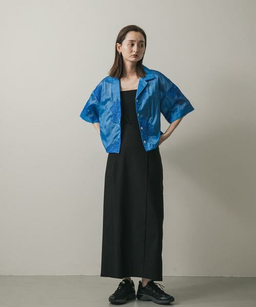 SENSE OF PLACE by URBAN RESEARCH / センスオブプレイス バイ アーバンリサーチ シャツ・ブラウス | インドシシュウクロップドシャツ | 詳細4