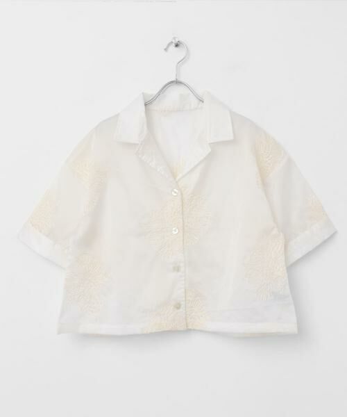 SENSE OF PLACE by URBAN RESEARCH / センスオブプレイス バイ アーバンリサーチ シャツ・ブラウス | インドシシュウクロップドシャツ | 詳細14