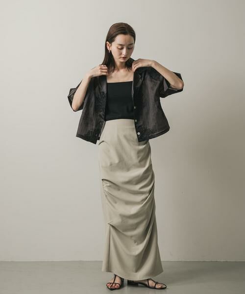 SENSE OF PLACE by URBAN RESEARCH / センスオブプレイス バイ アーバンリサーチ シャツ・ブラウス | インドシシュウクロップドシャツ | 詳細18