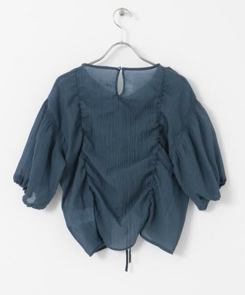 SENSE OF PLACE by URBAN RESEARCH / センスオブプレイス バイ アーバンリサーチ シャツ・ブラウス | シャーリングブラウス(5分袖) | 詳細10