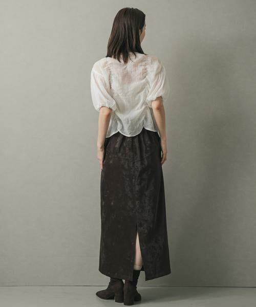 SENSE OF PLACE by URBAN RESEARCH / センスオブプレイス バイ アーバンリサーチ シャツ・ブラウス | シャーリングブラウス(5分袖) | 詳細20