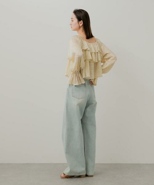 SENSE OF PLACE by URBAN RESEARCH / センスオブプレイス バイ アーバンリサーチ シャツ・ブラウス | クロップドフリルブラウス | 詳細6