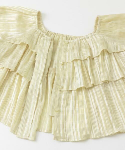 SENSE OF PLACE by URBAN RESEARCH / センスオブプレイス バイ アーバンリサーチ シャツ・ブラウス | クロップドフリルブラウス | 詳細8