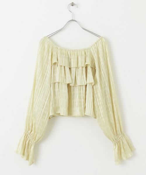 SENSE OF PLACE by URBAN RESEARCH / センスオブプレイス バイ アーバンリサーチ シャツ・ブラウス | クロップドフリルブラウス | 詳細9