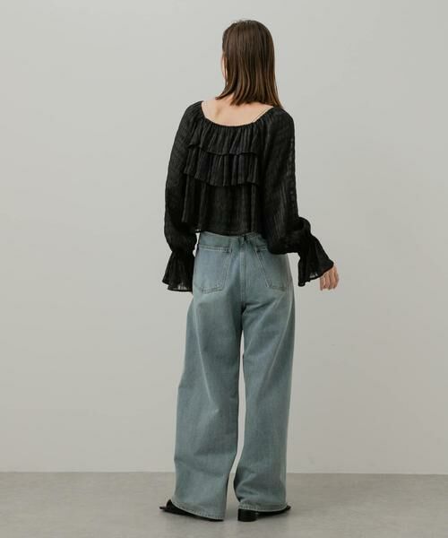 SENSE OF PLACE by URBAN RESEARCH / センスオブプレイス バイ アーバンリサーチ シャツ・ブラウス | クロップドフリルブラウス | 詳細26