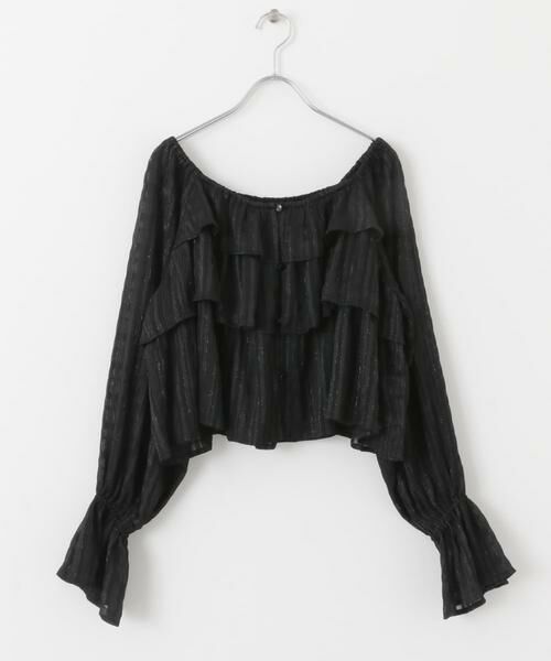 SENSE OF PLACE by URBAN RESEARCH / センスオブプレイス バイ アーバンリサーチ シャツ・ブラウス | クロップドフリルブラウス | 詳細27