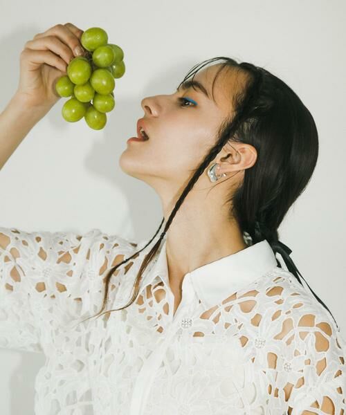 SENSE OF PLACE by URBAN RESEARCH / センスオブプレイス バイ アーバンリサーチ シャツ・ブラウス | レースクロップドシャツ(半袖) | 詳細10