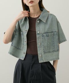 SENSE OF PLACE by URBAN RESEARCH / センスオブプレイス バイ アーバンリサーチ シャツ・ブラウス | クロップドデニムシャツ