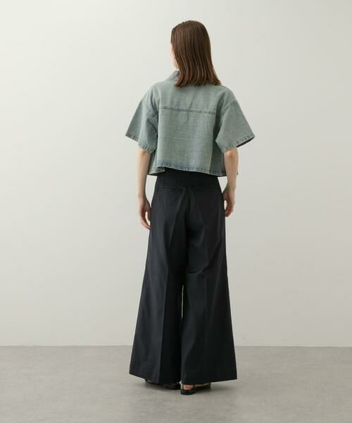 SENSE OF PLACE by URBAN RESEARCH / センスオブプレイス バイ アーバンリサーチ シャツ・ブラウス | クロップドデニムシャツ | 詳細5