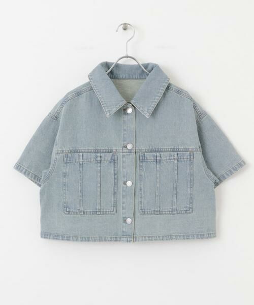 SENSE OF PLACE by URBAN RESEARCH / センスオブプレイス バイ アーバンリサーチ シャツ・ブラウス | クロップドデニムシャツ | 詳細9