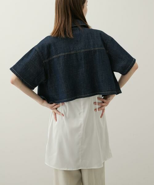 SENSE OF PLACE by URBAN RESEARCH / センスオブプレイス バイ アーバンリサーチ シャツ・ブラウス | クロップドデニムシャツ | 詳細11