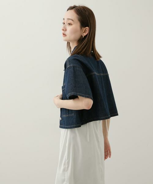 SENSE OF PLACE by URBAN RESEARCH / センスオブプレイス バイ アーバンリサーチ シャツ・ブラウス | クロップドデニムシャツ | 詳細13