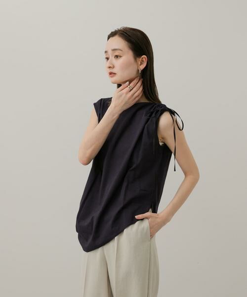 SENSE OF PLACE by URBAN RESEARCH / センスオブプレイス バイ アーバンリサーチ シャツ・ブラウス | アシンメトリーシャーリングトップ | 詳細2