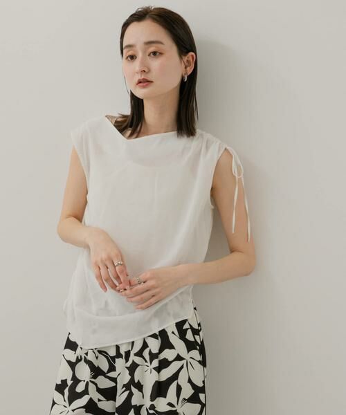 SENSE OF PLACE by URBAN RESEARCH / センスオブプレイス バイ アーバンリサーチ シャツ・ブラウス | アシンメトリーシャーリングトップ | 詳細14