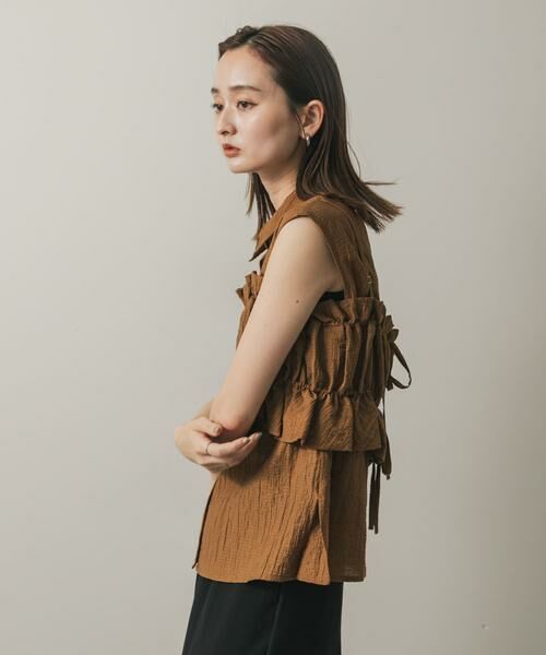 SENSE OF PLACE by URBAN RESEARCH / センスオブプレイス バイ アーバンリサーチ シャツ・ブラウス | ビスチェセットノースリーブシャツ | 詳細2