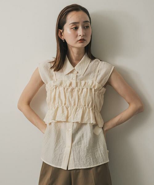 SENSE OF PLACE by URBAN RESEARCH / センスオブプレイス バイ アーバンリサーチ シャツ・ブラウス | ビスチェセットノースリーブシャツ | 詳細9