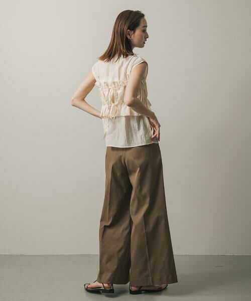 SENSE OF PLACE by URBAN RESEARCH / センスオブプレイス バイ アーバンリサーチ シャツ・ブラウス | ビスチェセットノースリーブシャツ | 詳細12