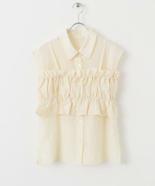 SENSE OF PLACE by URBAN RESEARCH / センスオブプレイス バイ アーバンリサーチ シャツ・ブラウス | ビスチェセットノースリーブシャツ | 詳細13