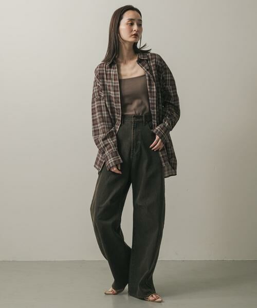 SENSE OF PLACE by URBAN RESEARCH / センスオブプレイス バイ アーバンリサーチ シャツ・ブラウス | 『UR TECH』『UVカット』チェックルーズシャツ | 詳細4