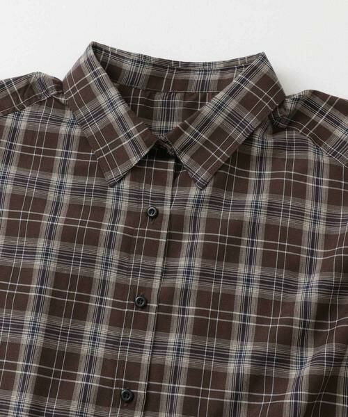 SENSE OF PLACE by URBAN RESEARCH / センスオブプレイス バイ アーバンリサーチ シャツ・ブラウス | 『UR TECH』『UVカット』チェックルーズシャツ | 詳細7