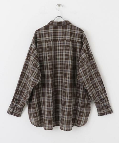 SENSE OF PLACE by URBAN RESEARCH / センスオブプレイス バイ アーバンリサーチ シャツ・ブラウス | 『UR TECH』『UVカット』チェックルーズシャツ | 詳細8