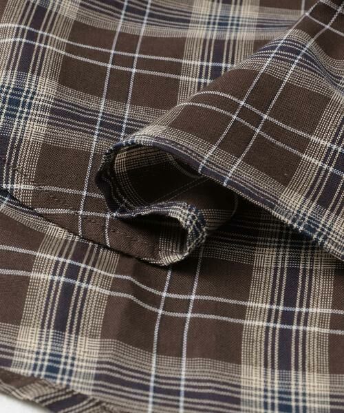 SENSE OF PLACE by URBAN RESEARCH / センスオブプレイス バイ アーバンリサーチ シャツ・ブラウス | 『UR TECH』『UVカット』チェックルーズシャツ | 詳細9