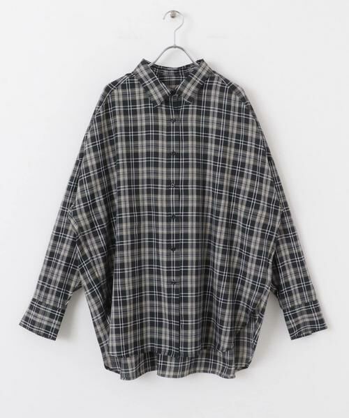 SENSE OF PLACE by URBAN RESEARCH / センスオブプレイス バイ アーバンリサーチ シャツ・ブラウス | 『UR TECH』『UVカット』チェックルーズシャツ | 詳細17