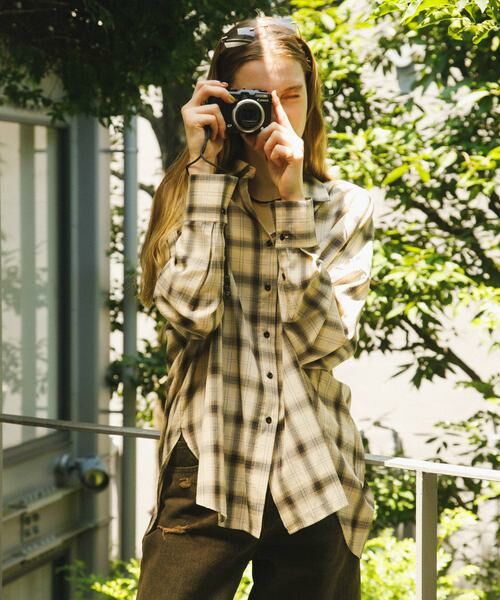 SENSE OF PLACE by URBAN RESEARCH / センスオブプレイス バイ アーバンリサーチ シャツ・ブラウス | 『UR TECH』『UVカット』チェックルーズシャツ | 詳細22